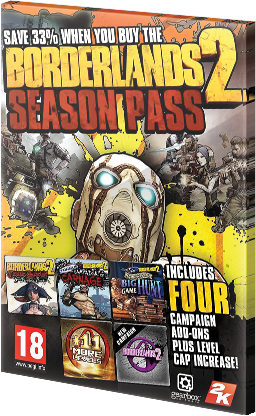 Borderlands 2 Season Pass DLC Steam CD Key EU za darmo