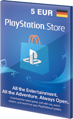 5 EUR PlayStation Network Card PSN Gift Key DE za darmo