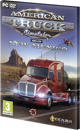 American Truck Simulator New Mexico DLC Steam CD Key EU za darmo
